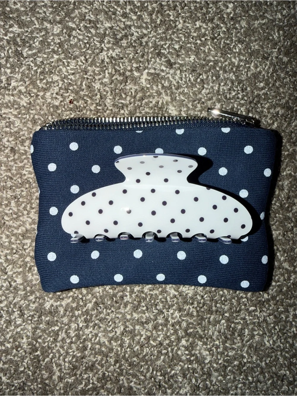Parke Polka Dot Claw Clip